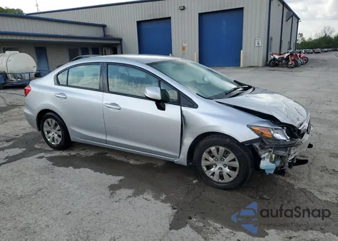 2012 Honda Civic Lx z USA, uszkodzony, nr VIN 2HGFB2F55CH564604